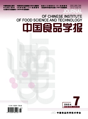 中国食品学报封面